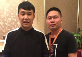 广州泰达娱乐与明星合影